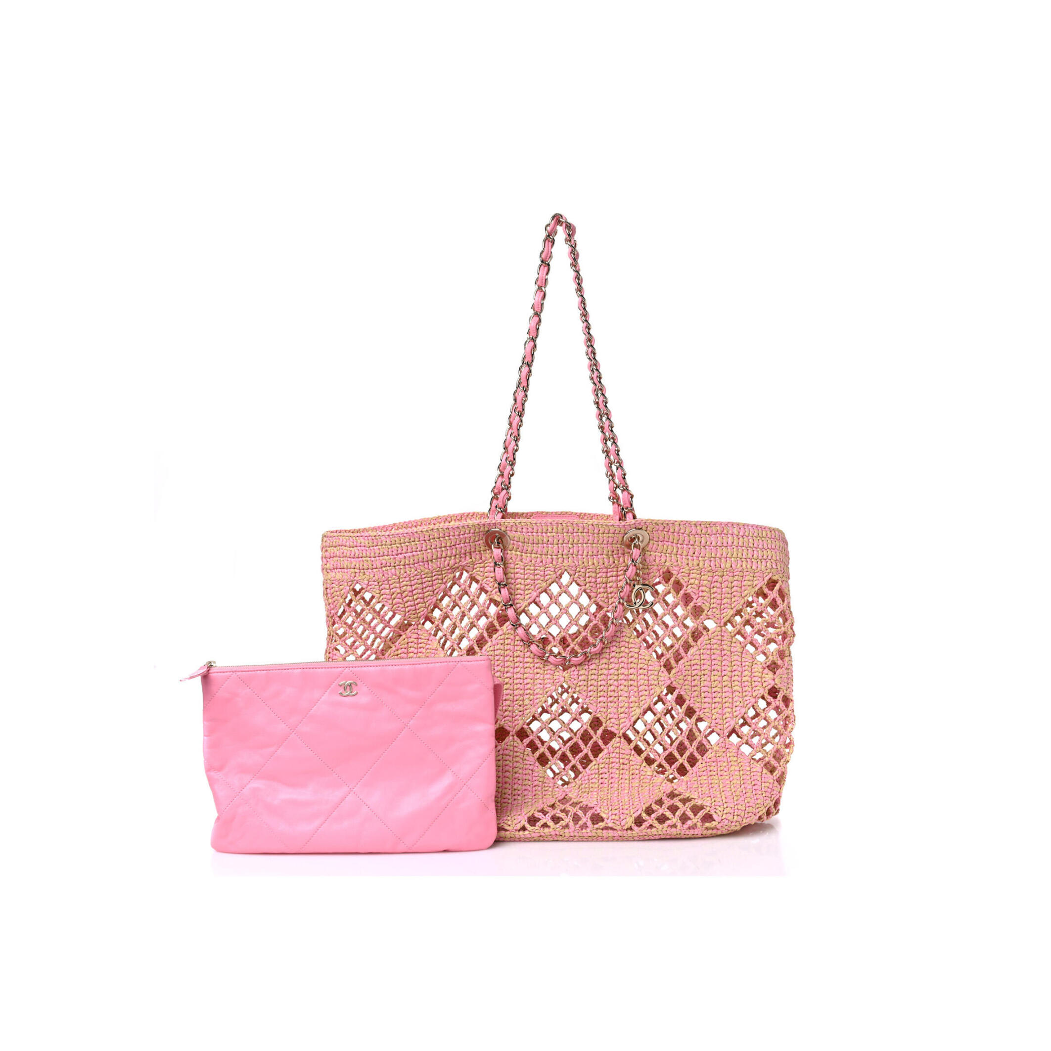 Ch**el coco beach bag as4576 (51*34.5*14.5cm)